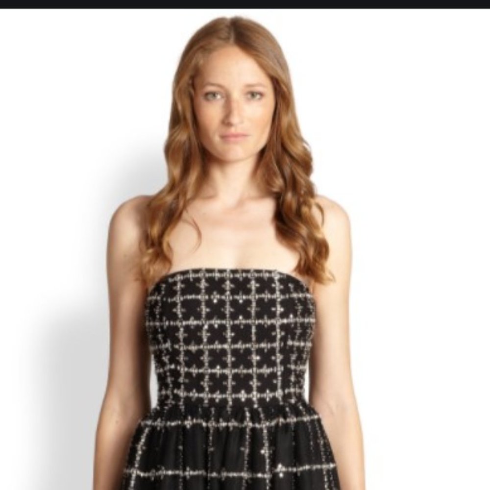 Alice + Olivia Embellished Ball Gown